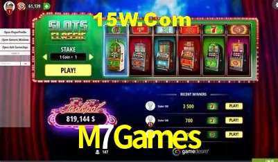 M7Games Plataforma - Certificada MGA desde 2015